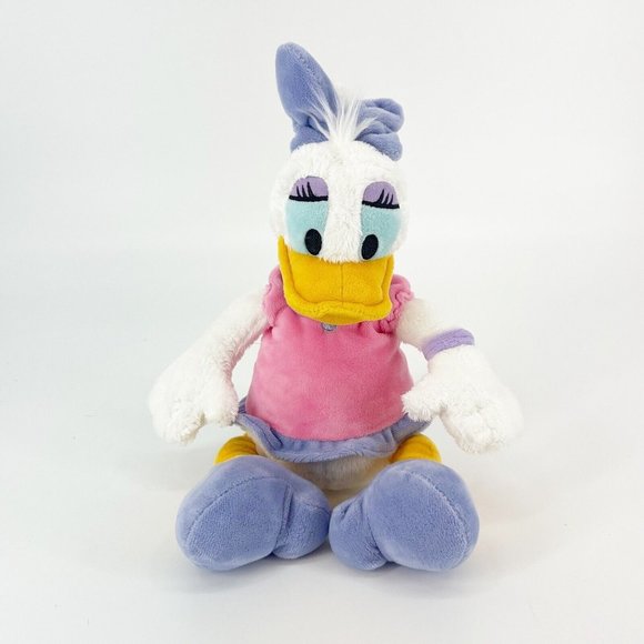 Disney Store Daisy Duck Plush Pink Purple Outfit 14" Mickey Mouse & Friends - Picture 6 of 8